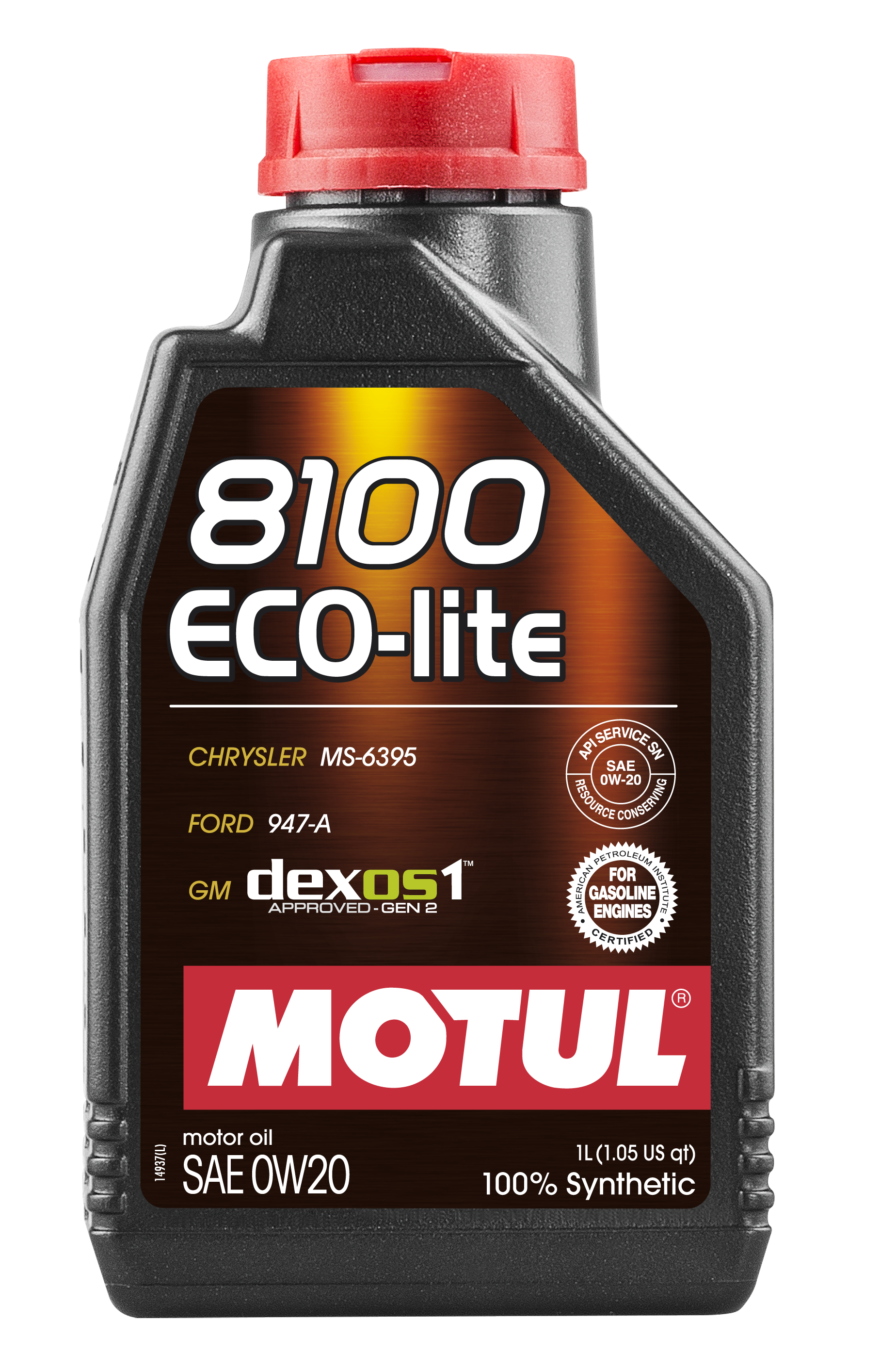 MOTUL 8100 ECO-LITE 0W20 - 1L - Synthetic Engine Oil